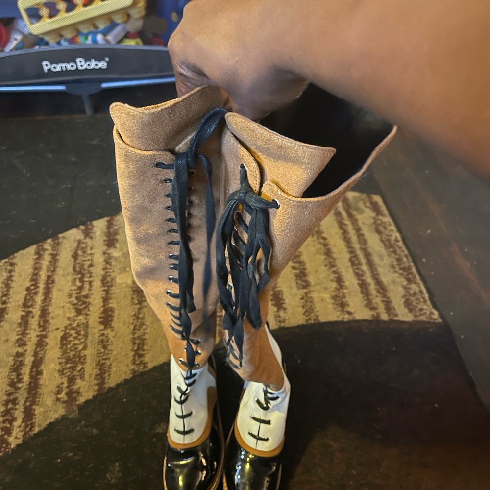 Cute over the knee boots good condition worn a few times